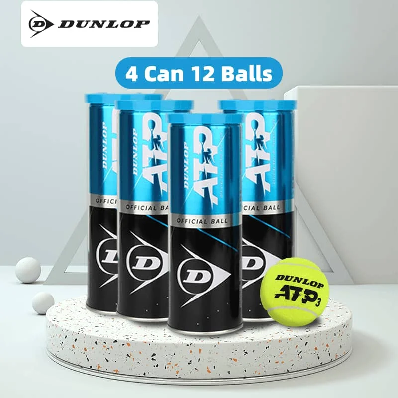 Dunlop Tennis Ball Iron Vacuum Tube Palline Da Tennis A Pressione Professionale Australian Official Atp World Tour Training Palline Da Tennis
