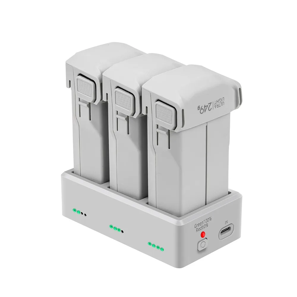 Mini 3 Pro Hub Di Ricarica Della Batteria Per Dji Mini 3 Pro Drone Accessorio Hub Di Ricarica Bidirezionale Carica 3 Batterie Per Batteria Dji