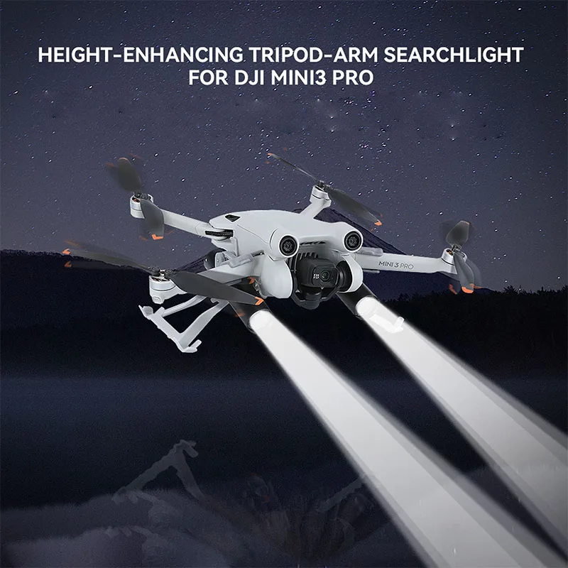 Drone Night Light Per Dji Mini 3 Pro Led Flash Landing Gear Lamp Night Luminosità Regolabile Proiettore Per Mini 3 Accessori
