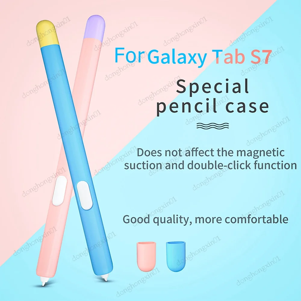 Custodia Stilo Per Samsung Galaxy Tab S9 Fe S9 Fe Plus Custodia Per Penna In Silicone Addensato Per Samsung Tablet S7 Fe S8 Custodia Per Matita
