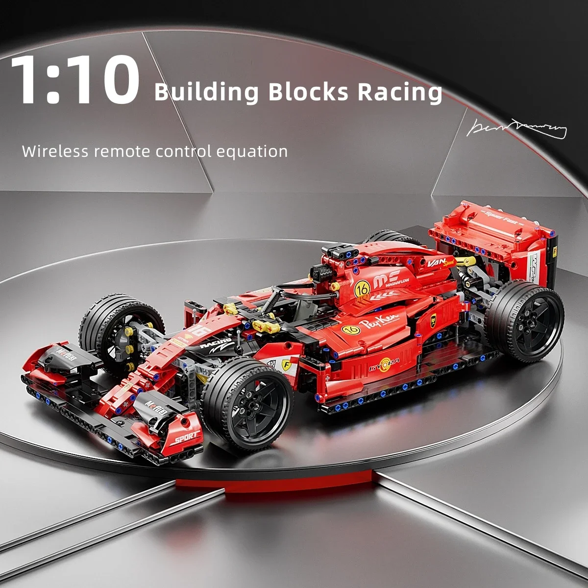 F1 Rc Race Cars Building Sets Moc Remote Control Building Blocks Car Cool Modello Da Collezione Kit Di Auto Giocattoli Per Bambini Regali Per Ragazzi