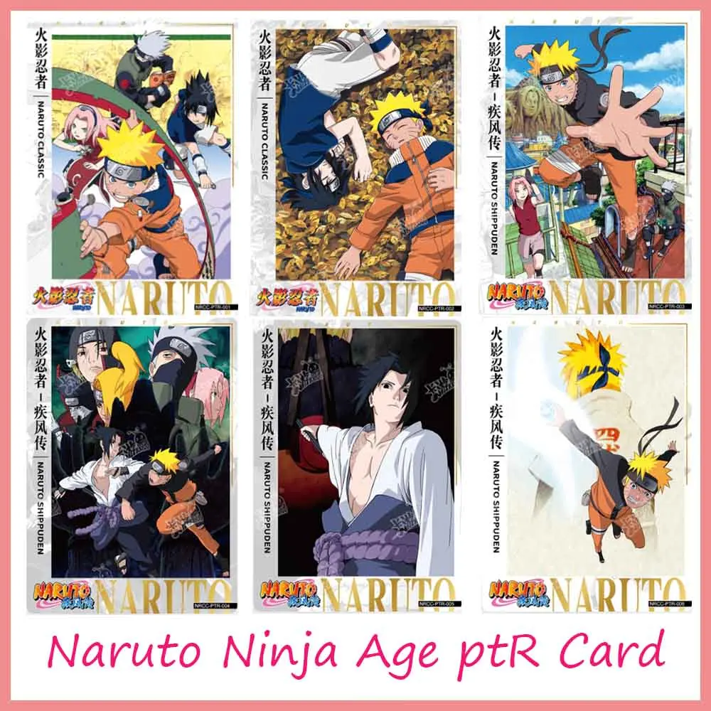 Kayou Naruto Card Ninja Era Ptr Cards Chairs Cards Versione Classica Esclusiva Naruto Sasuke Kakashi Collection Card