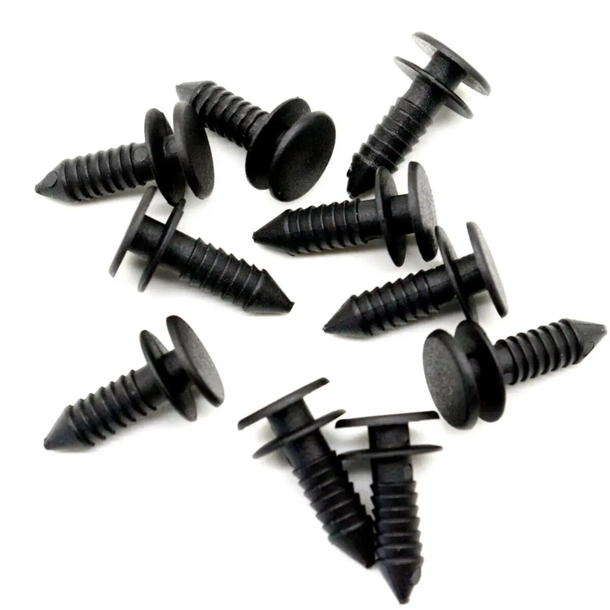 20Pcs Clip Per Pannelli Per Porte In Nylon Nero Trim Montature Viti Di Fissaggio Per Land Rover Discovery I Ii Dkp5279L