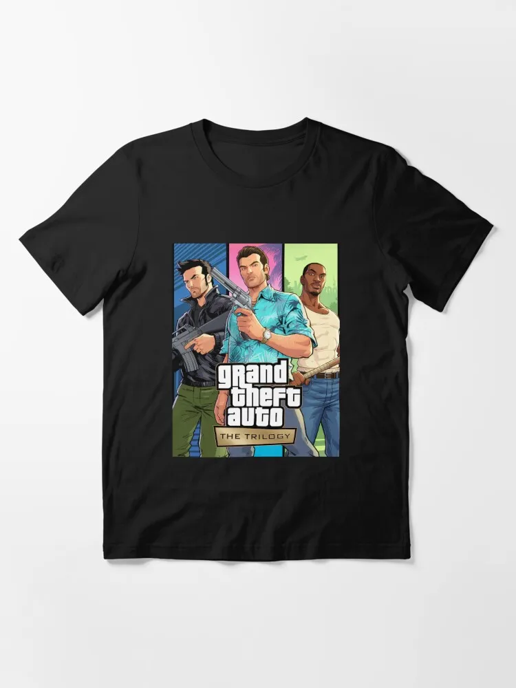 Grand Theft Auto T Shirt Gta Game Le Più Nuove Magliette San Andrea Grand Theft Auto 5 Trilogy Online Mods Vice City V Liberty City