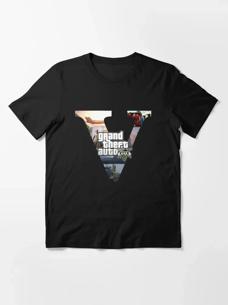 Grand Theft Auto T Shirt Gta Game Le Più Nuove Magliette San Andrea Grand Theft Auto 5 Trilogy Online Mods Vice City V Liberty City