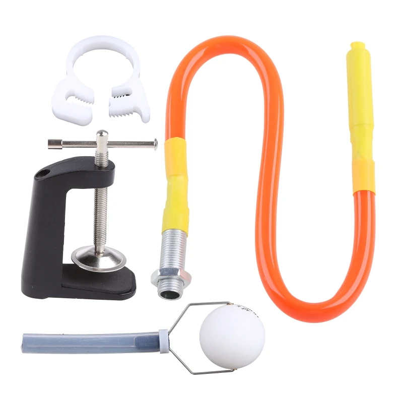 Tipo Morsetto Da Tavolo Impugnatura Stabile Table Tennis Training Aid Machine Trainer