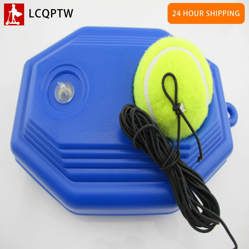 Pallina Da Tennis Single Training Practice Drill Balls Base Posteriore Self-Study Trainer Tool String Corda Elastica Trainer Tool