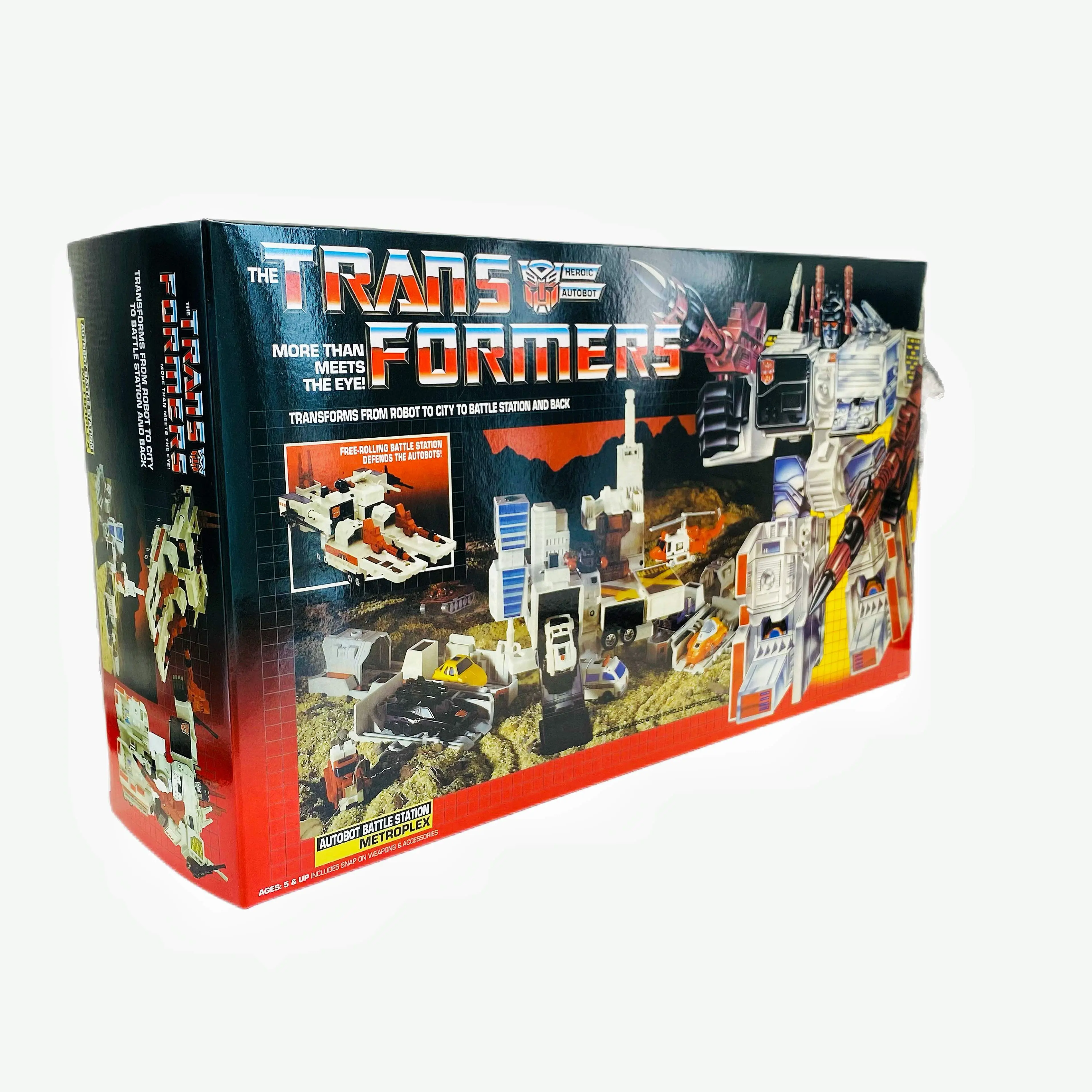 Transformation G1 Metroplex Reissue Confezione Regalo Nuova Di Zecca Spedizione Gratuita