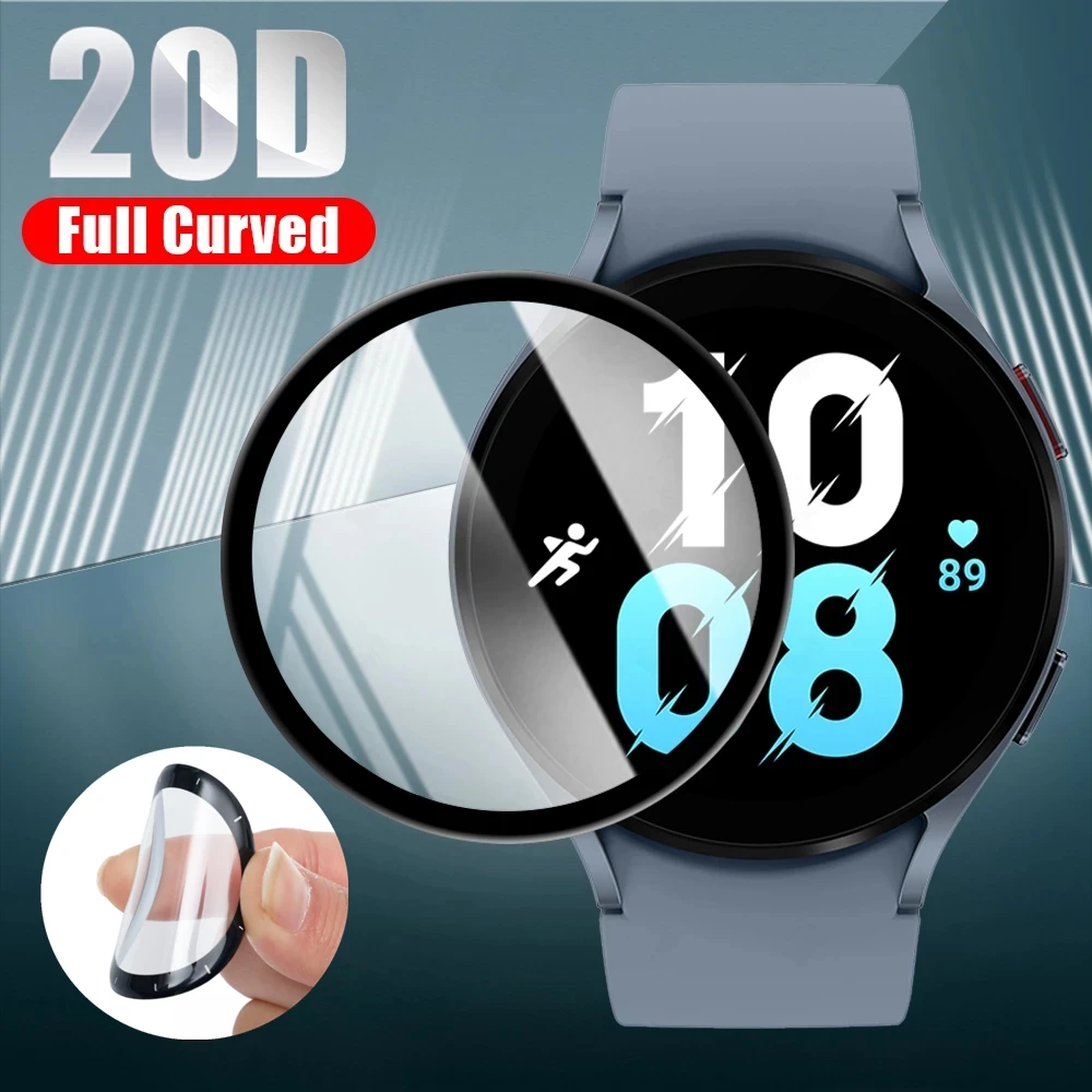 1/2/4Pcs Proteggi Schermo Curvo Per Samsung Galaxy Watch 5/5 Pro Hd Film Watch 4 5 Cover Per Samsung Watch 4 5 40Mm 44Mm