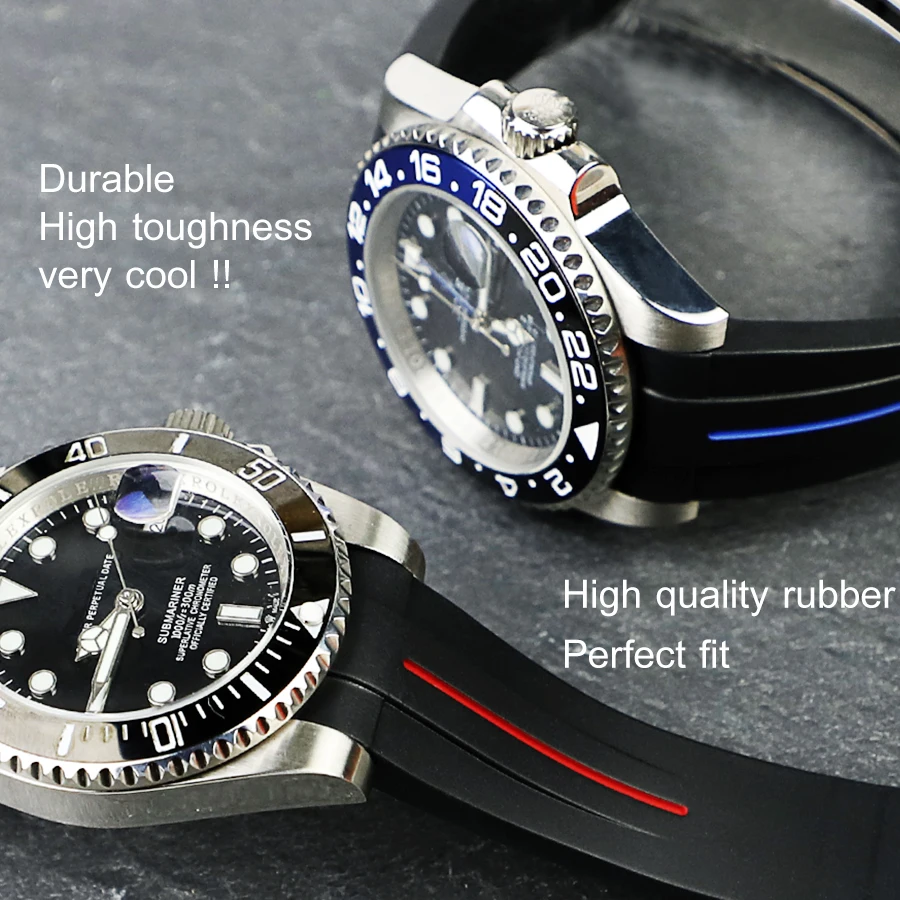 Cinturino Per Orologio Da 20Mm Per Rolex Gmt-Master Ii Submariner Yacht Master Band Daytona Cinturino Resistente Alla Polvere Explorer 2 Dual Milgauss