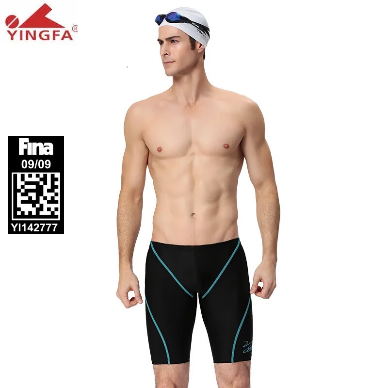 Costumi Da Bagno Da Uomo Yingfa "Costumi Da Bagno Da Uomo Approvati Fina Costumi Da Bagno Da Allenamento Anti-Cloro Ad Asciugatura Rapida