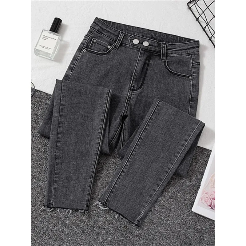 Jeans Donna Denim Pantaloni Donna Nera Donna Donna Pantaloni Elasticizzati Feminino Skinny Per Pantaloni Donna N98