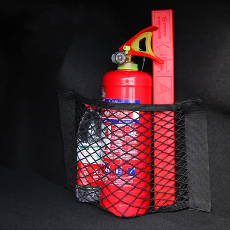 Car Back Posteriore Mesh Tronco Sedile Elastico String Net Magic Sticker Per Seat Alhambra Altea Arona Ateca Cordoba Exeo Freetack