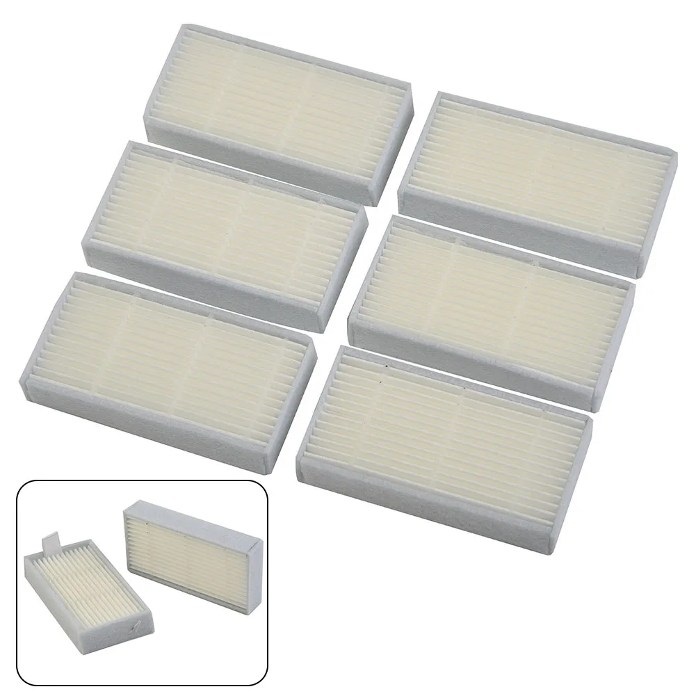 6 Pz Per Lidl Hepa Filtri Set Per Lidl Silvercrest Ssr 3000 A1 Robot Aspirapolvere Casa Aspirapolvere Strumenti Di Pulizia Accessori