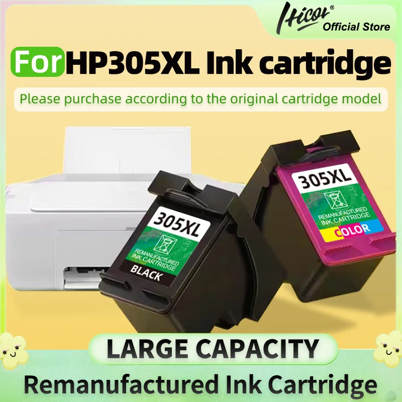 Remanufactured For Hp 305 Xl Ink Cartridges For Hp Deskjet Series 2700 Envy Series 4200 6020 6030 6400 6430