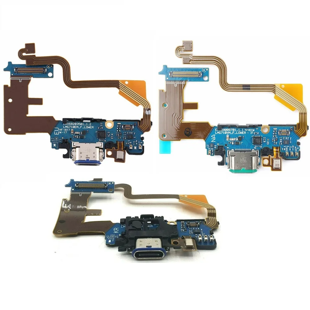 Per Lg G5/Lg G6/Lg G7 Thinq/Lg G8 Thinq/Lg G8S Thinq/Lg G8X Thinq/Lg G9 Thinq Porta Di Ricarica Connettore Dock Cavo Flessibile
