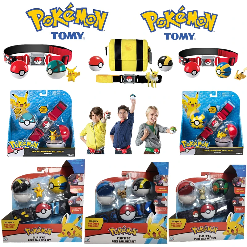 Set Di Cinturini Per Minecraft Giocattolo Cintura A Sfera Per Pokini Battle Monster Doll Minecraft Pikachu Eeveeabra Psyduck Regalo Giocattolo Per Bam