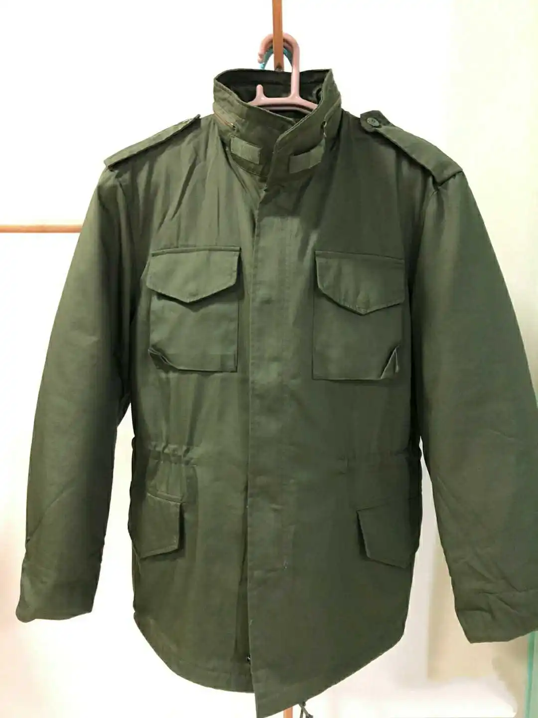 Luxury M65 Mens Army Field Jacket Fodera Imbottita Outdoor Cotton Parka Primavera Autunno Inverno Escursionismo Caccia 3 In 1 Giacche Imbottite