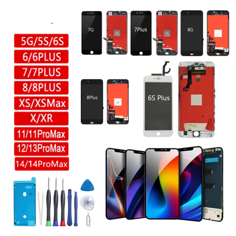 Touch Screen Lcd Con Gruppo Digitalizzatore Per Iphone 12 Pro Max, Nuovo Schermo Touch Screen Per Iphone 12 Pro Max Schermo Lcd
