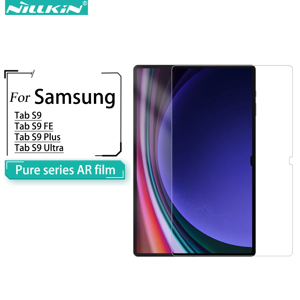 Nillkon Per Samsung Tab S9 Ultra S9 Plus S9 Fe + S9 Proteggi Schermo In Vetro Temperato Ultra Trasparente Avanzato Per Tab S9 S9 Fe S9 Plus