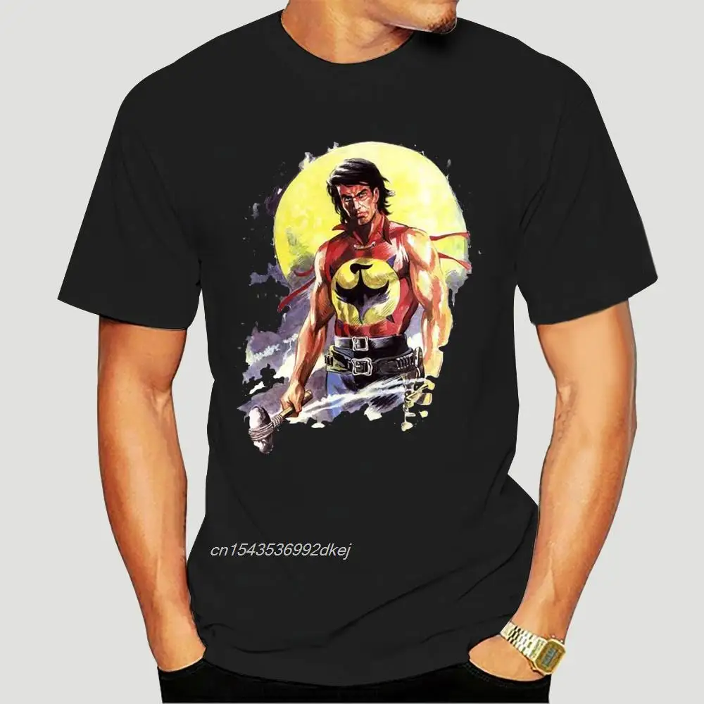 Top Tee 100% Cotone Humor Uomo Girocollo Tee Shirts Maglietta Zagor 1057A