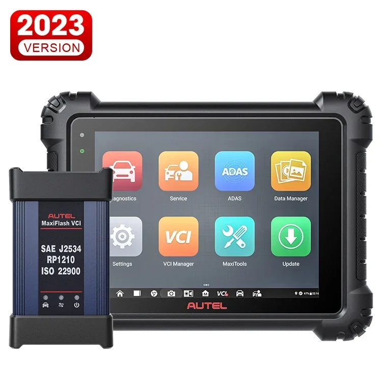 2023 Maxisas Autel Ms909 Ms 909 Maxisys Ultra Mk908Pro Altare 908 Pro Autel Maxicom Mk908P Pro Scanner Automobilistico A Sistema Completo