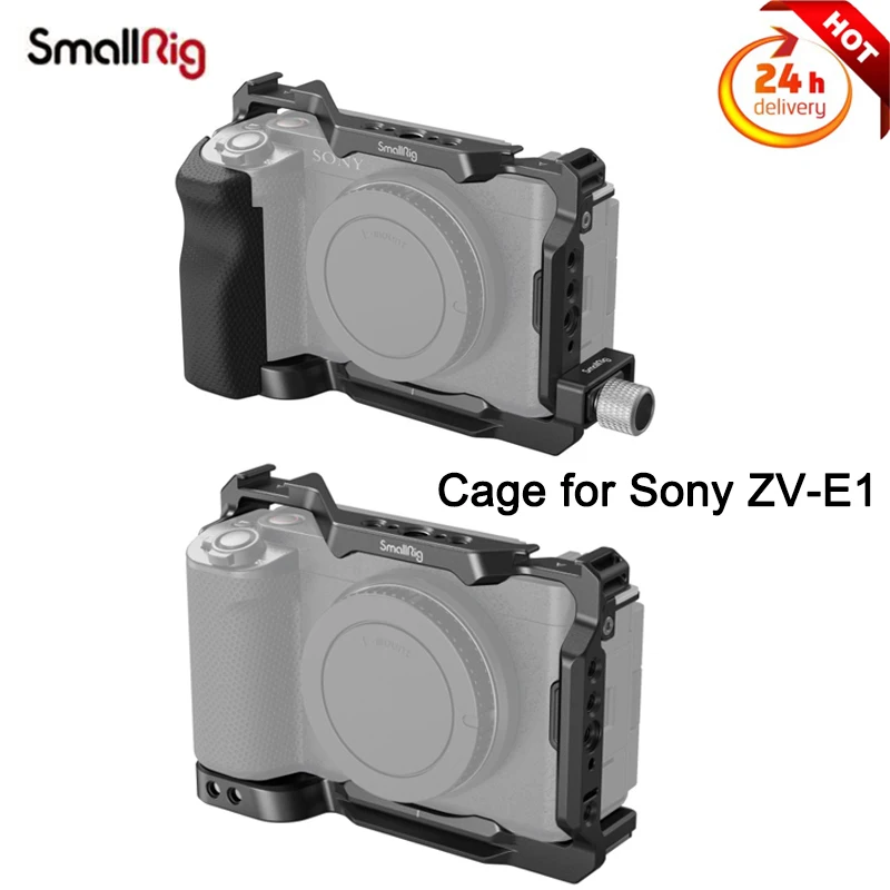 Kit Gabbia Smallrig Per Sony Zv-E1 4257 4256 Kit Treppiede Vlogging Per Sony Zv-E1 / Zv-E10 / Zv-1 / Zv-1F 4258