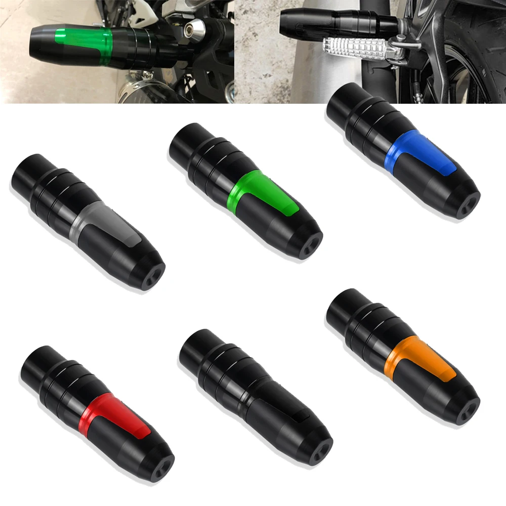 Moto Cnc Telaio Di Scarico Slider Protezione Anticaduta Crash Pad V9 Bobber Per Moto Guzzi V9 Bobber Roamer 2016