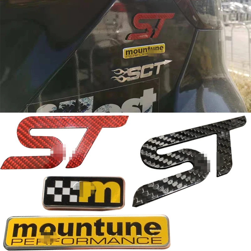 Logo Auto In Vera Fibra Di Carbonio St Logo M Logo È Applicabile A Ford Focus Mk1 Mk2 Mk3 Mk4 St Rs