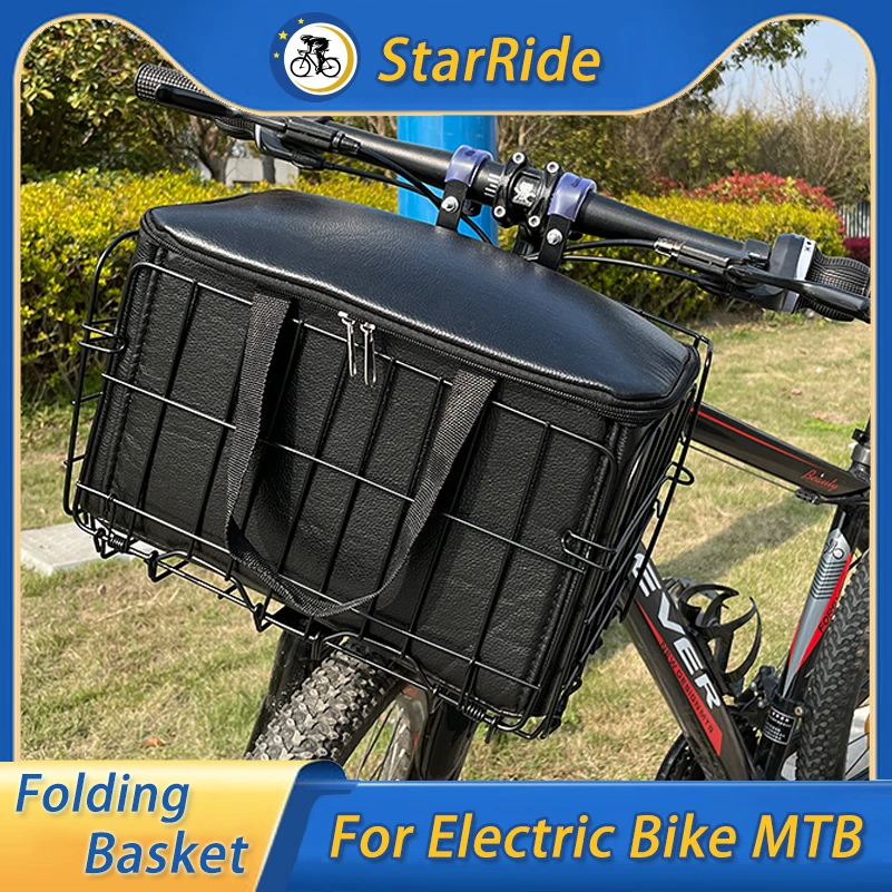 Cestino Appeso Pieghevole Universale Anteriore Posteriore Per Xiaomi M365 Pro Kugoo M4 Pro S1 Iscooter Ix4 Ix5 Scooter Elettrico Veicolo Mtb