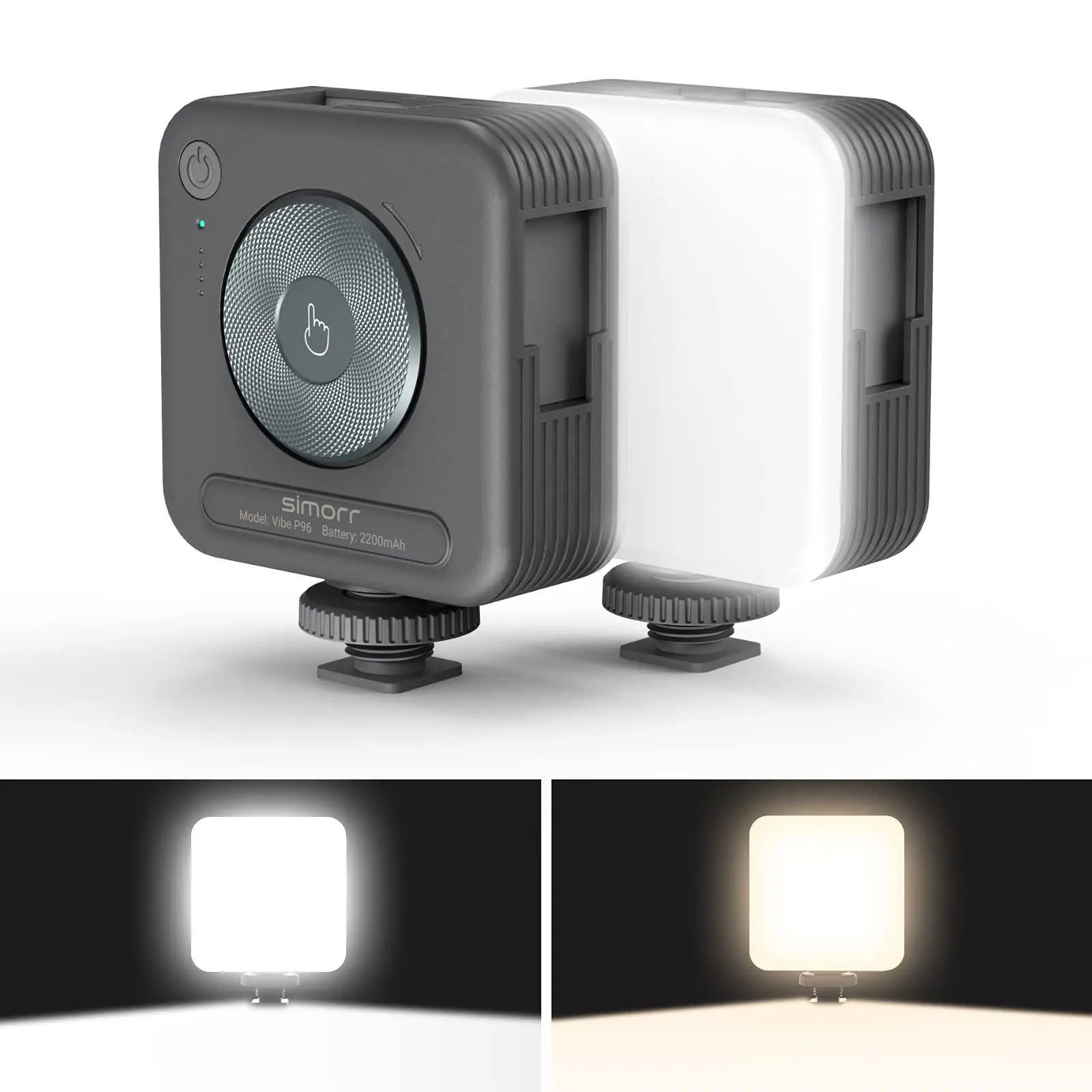 Smallrig Led Video Light Camera Lights 96 Led Beads For Photography Video Lighting Ricaricabile 2200Mah W 3 Cold Shoe 3286