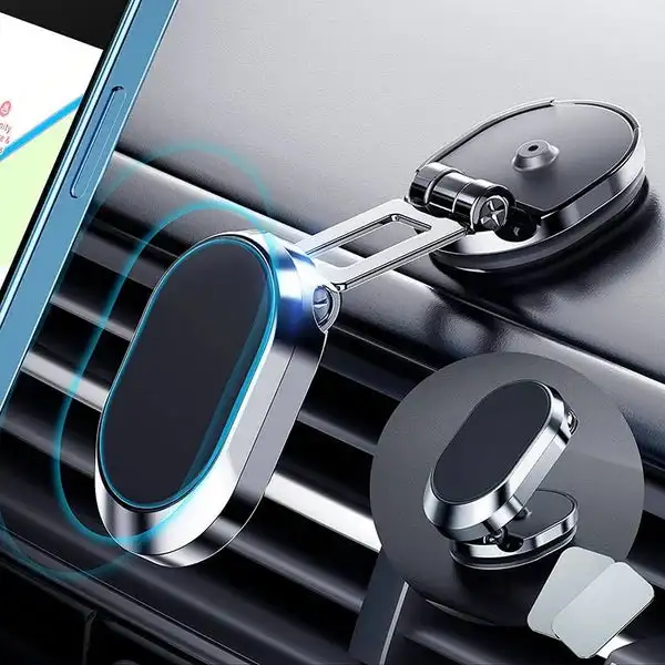 2022 Magnetic Car Phone Holder Magnet Smartphone Mobile Stand Cell Gps Support For Iphone 13 12 Xr Xiaomi Mi Huawei Samsung Lg