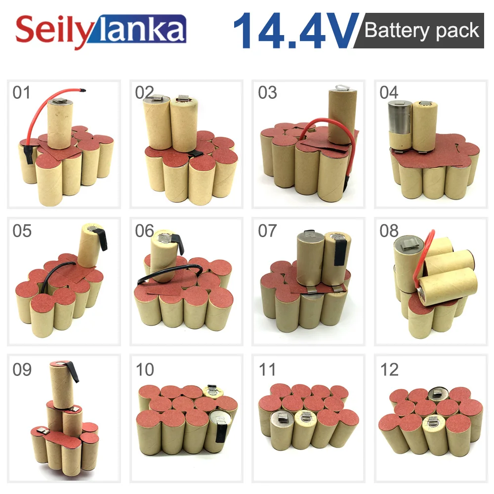 I 3000 Mah 14.4V Ni Mh Batteria Strumento Di Cd Per Kraftwelle Kstools Kumas Lematec Mac Allister Mafell Mannesmann Mansfield Max Rem