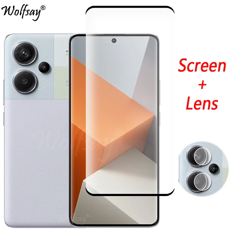 Vetro Temperato Per Redmi Note 13 Pro Plus Proteggi Schermo Redmi Note 13 Pro Plus Vetro Per Fotocamera Per Redmi Note 13 Pro Plus Glass