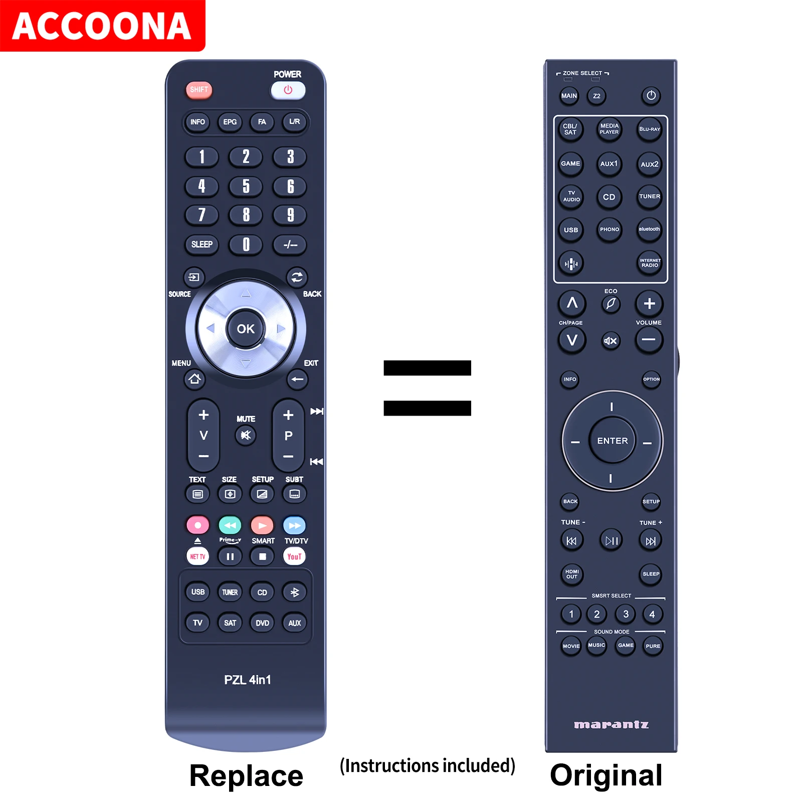 Telecomando Rc049Sr Per Cinema Marantz 50 Cinema 60
