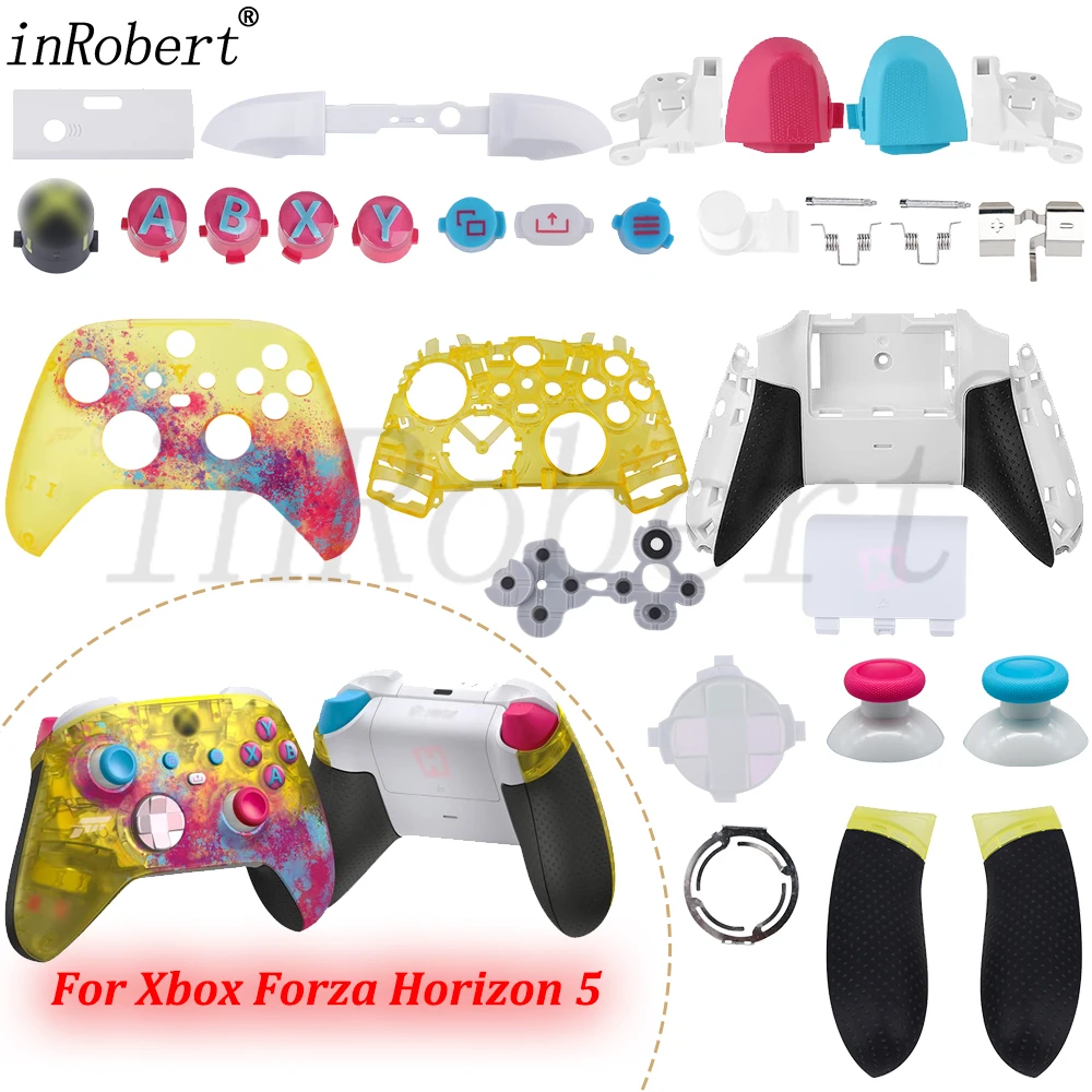 Sostituzione Guscio Anteriore Per Xbox Forza Horizon 5 Custodia In Edizione Limitata Shell Set Per Xbox Series X S Sostituire La Custodia