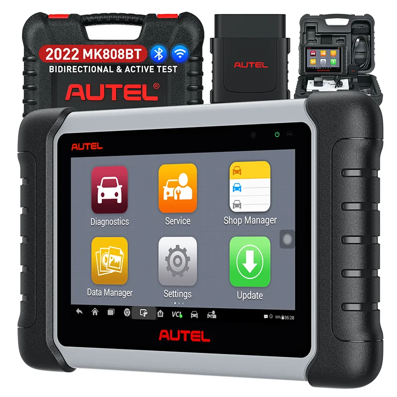 Autel Maxicom Mk808Bt Pro Scanner Automobilistico Macchina Utensile Diagnostica Per Auto Obd2 Scanner Strumenti Diagnostici Mk808 Autel Mk808Bt