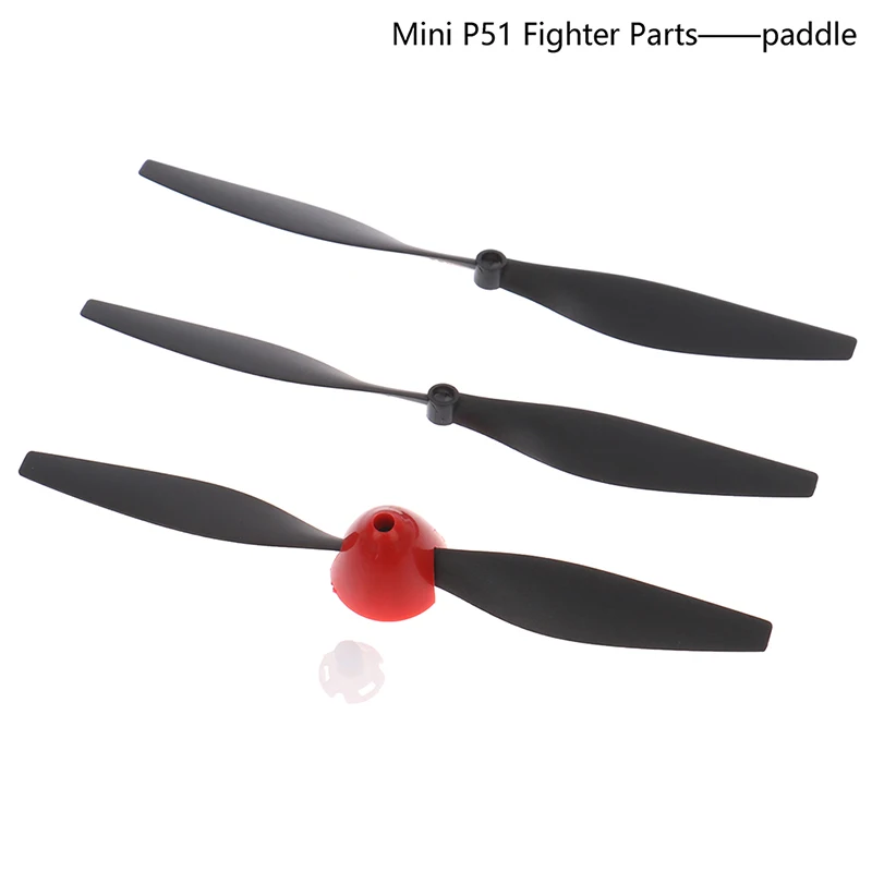2 Pezzi Rc Parti Dell'Aereo Per Volantex Mustang P-51D P51 Rc Warbird 2 Pezzi P7610505 761-5 P51D Elica Saver-Base Dell'Elica