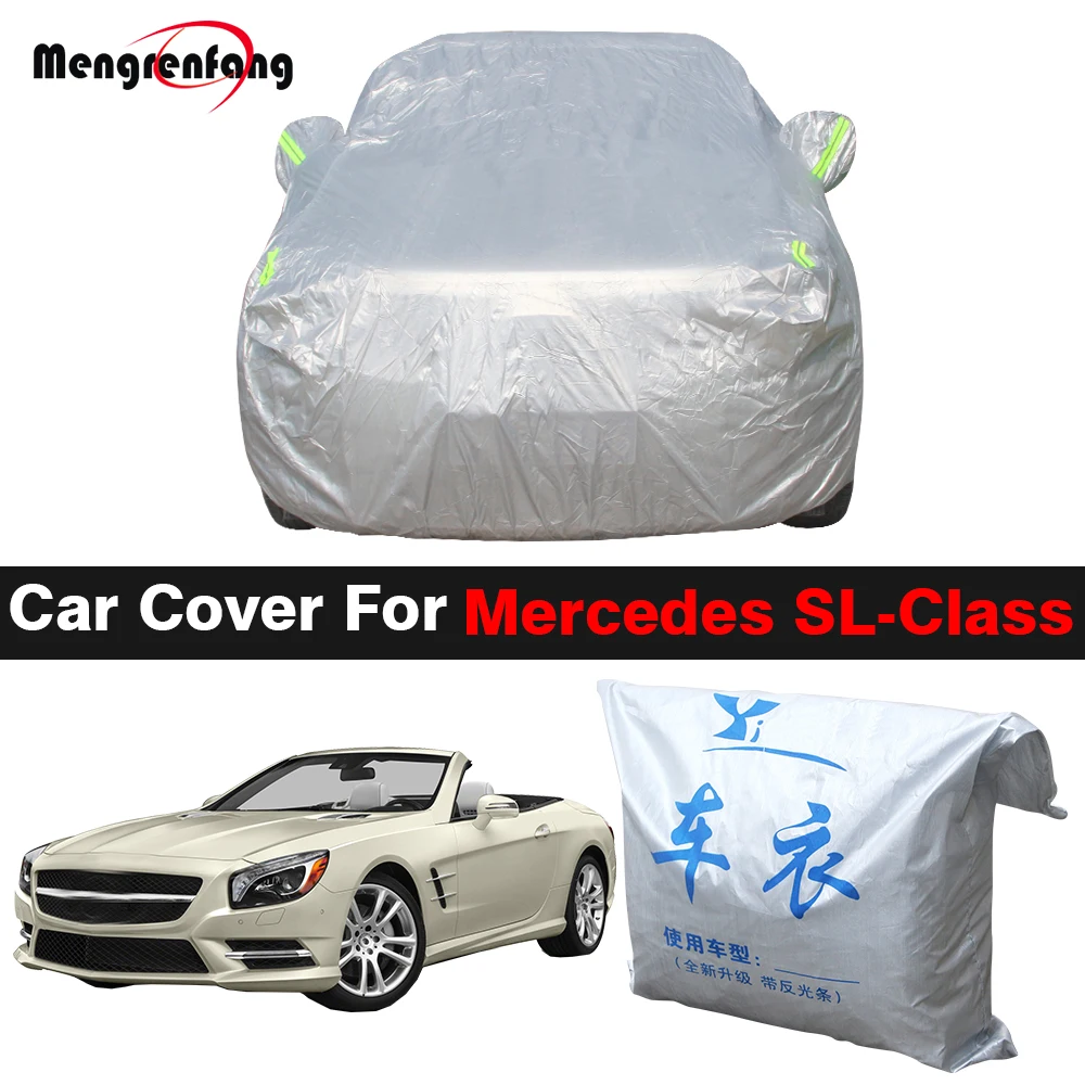 Car Cover Sun Snow Rain Protection Cover Per Mercedes Classe Sl Sl280 Sl320 Sl500 Sl600 Sl450 Sl400 Sl60 Sl70 Sl73 Sl300 Sl63 Amg