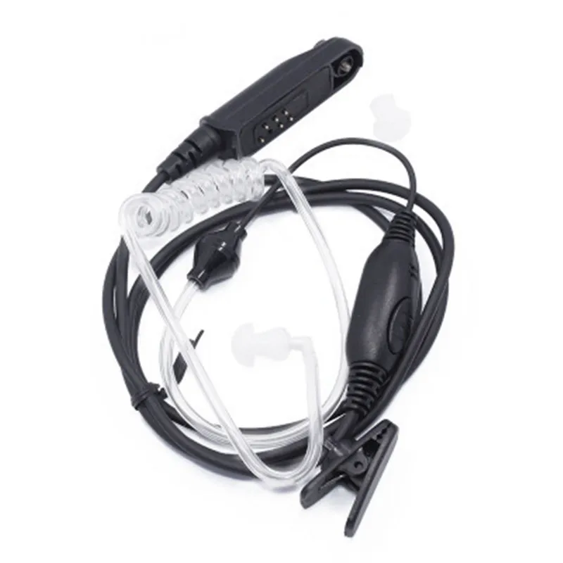 Uv9R Walkie Talkie Auricolare Impermeabile Baofeng Uv-9R Plus Microfono Air Tube Ppt Auricolare Baofeng Walkie Talkie Accessori