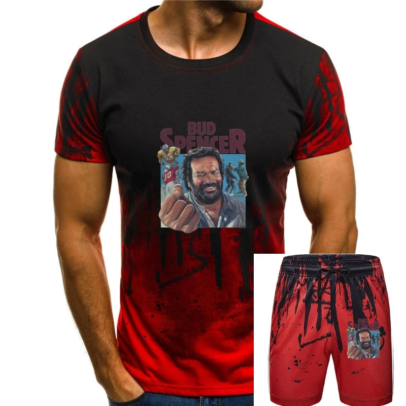 Bud Spencer Pugno Bulldozer Bomber Uomo Donna T-Shirt