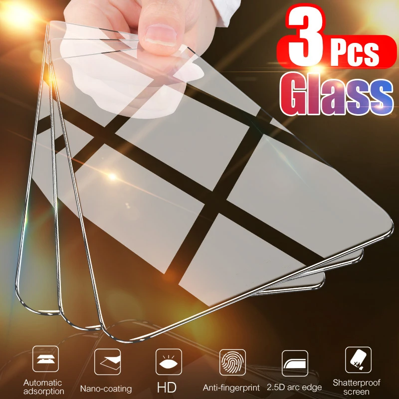 3Pcs Tempered Glass For Nothing Phone 1 Screen Protector Anti-Shatter Hd Transparent Protective Film For Nothing Phone (1)