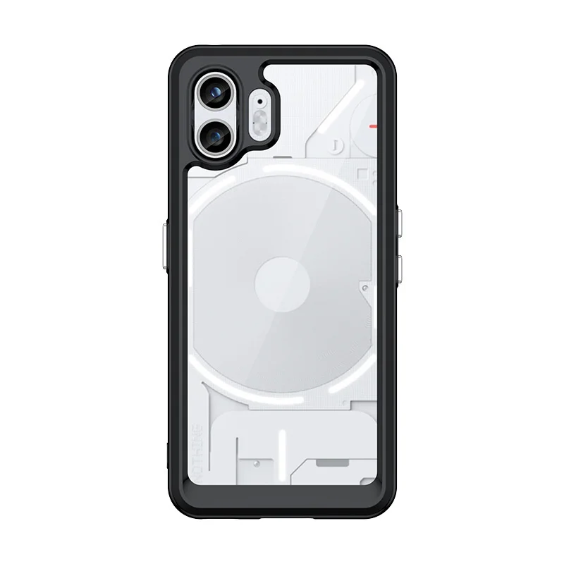 Funda For Nothing Phone 2 Two Phone 1 One Case Crystal Clear Cover Protettiva Antiurto Per Fotocamera Per Telefono Senza Custodia 2
