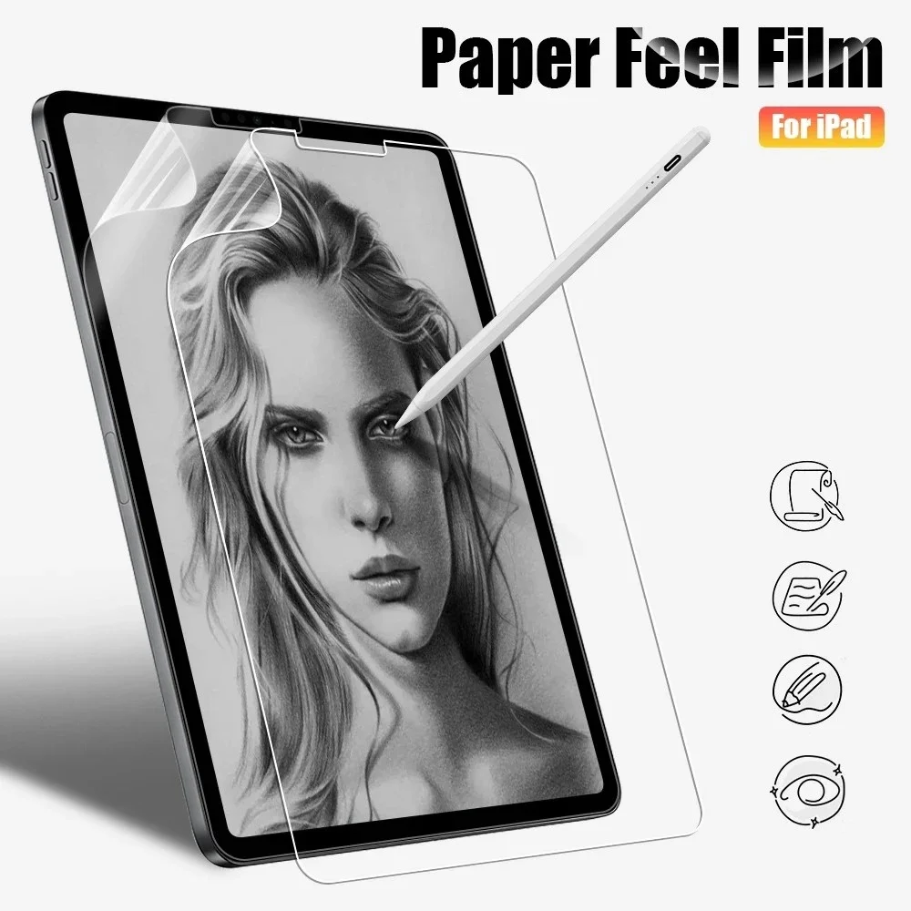 Pellicola Texture Carta Come Per Redmi Pad 10.6 Pellicola Salvaschermo Per Xiaomi Pad 6 6 Pro Pad 5 5 Pro 11 Pollici