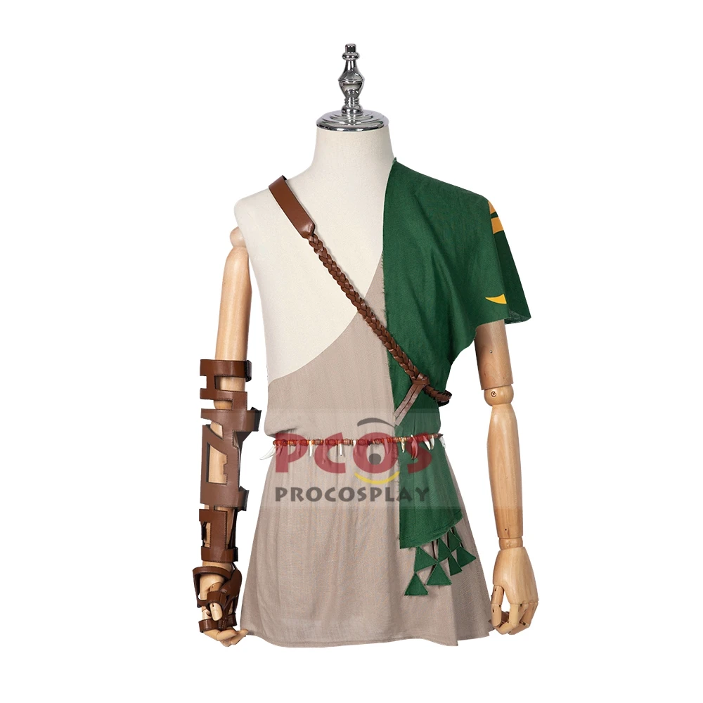 Link Cosplay Costume Game Zelda Botw Uniform Outfit Anime Halloween C02953