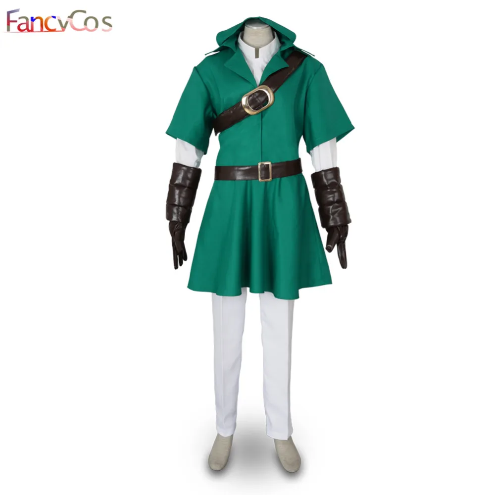 Botw Link Zelda Link Uniform Cosplay Costume Gioco Anime Giapponese Abiti Anime Su Misura Di Alta Qualità
