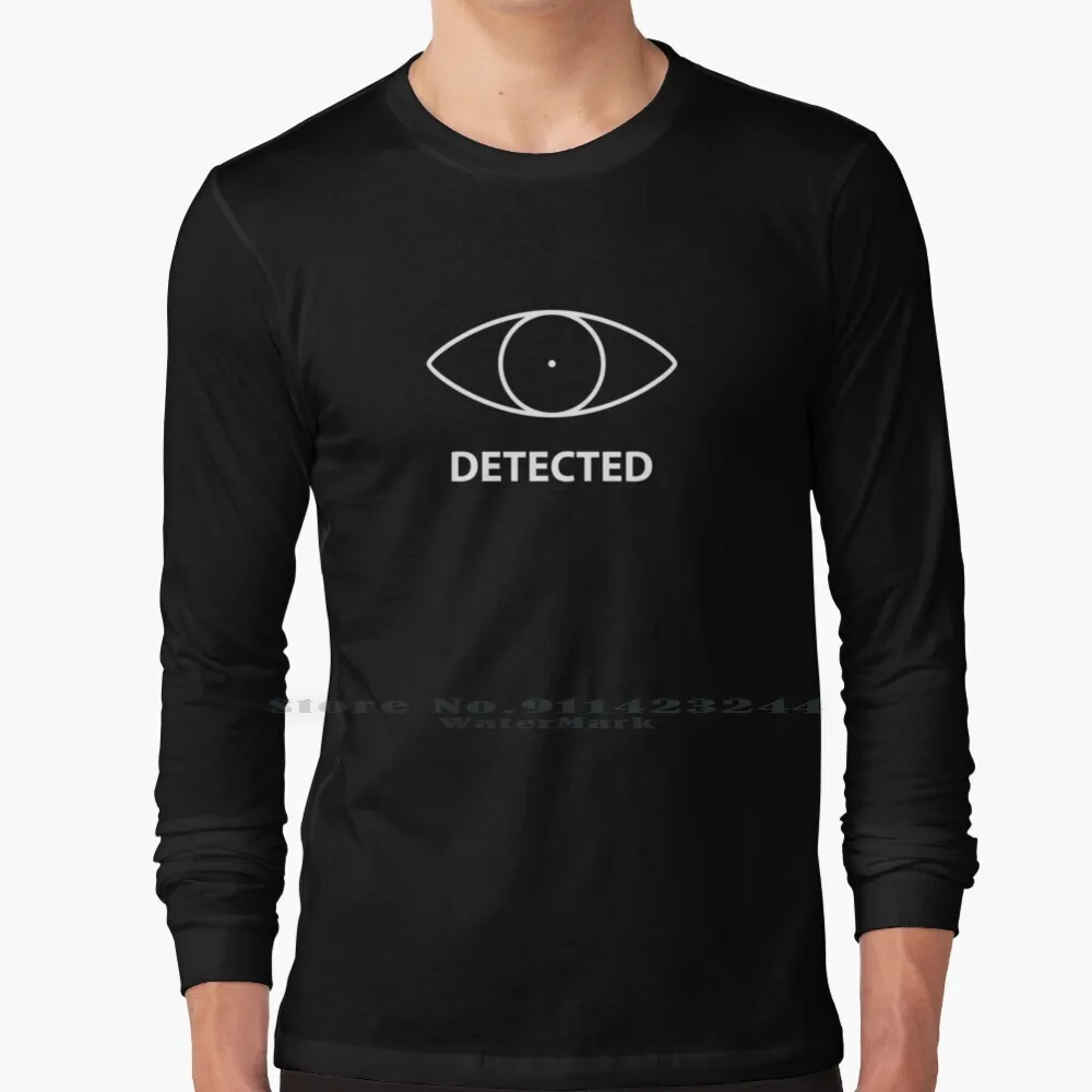 T-Shirt A Maniche Lunghe Con Skyrim Scoperto T-Shirt Skyrim Dragonborn Videogiochi Geek Nascosto Evidenziato Tendenza Creativa Vintage Cool Gift