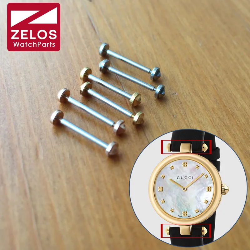 Asta Del Tubo Della Vite Dell'Orologio Per Gucci Diamantissima Lady Watch Watch Strap/Band (Oro Rosa/Oro)