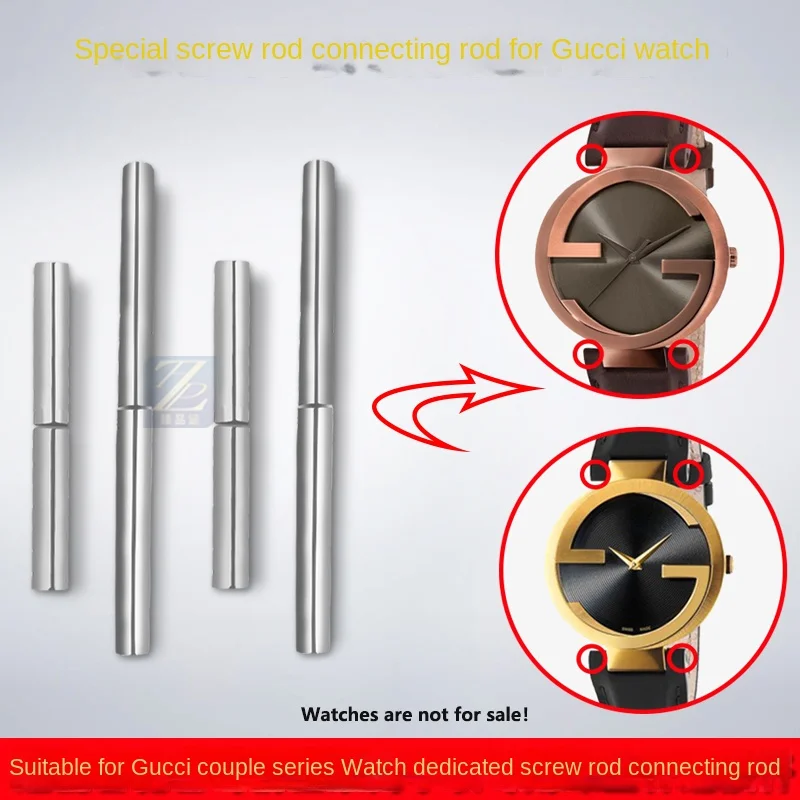 Adatto Per Gucci Gucci Ya1335/1333/1332 Series Watch Con Biella, Orecchio, Accessori Per Aste A Vite 16Mm 20Mm 22Mm