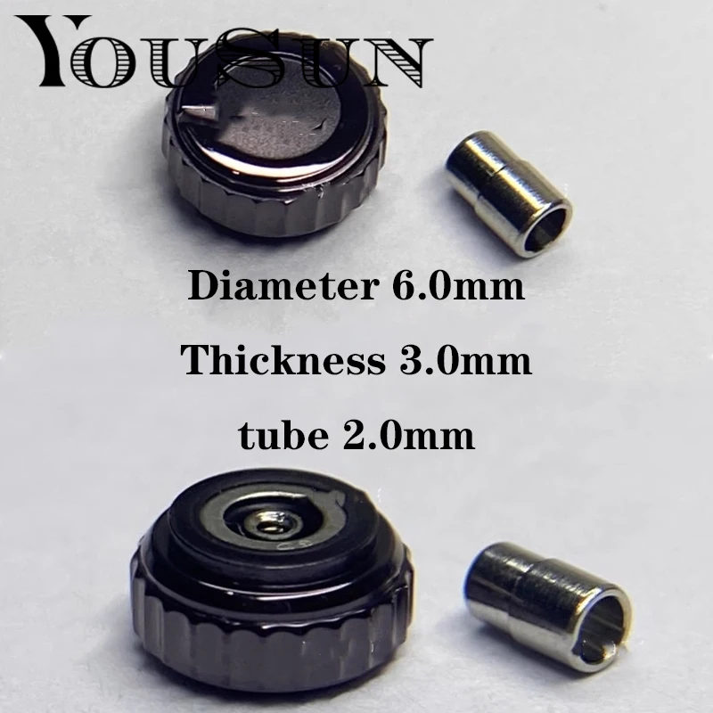Per Gucci Watch Head Crown Purple 6.0Mm Accessori Per Orologi
